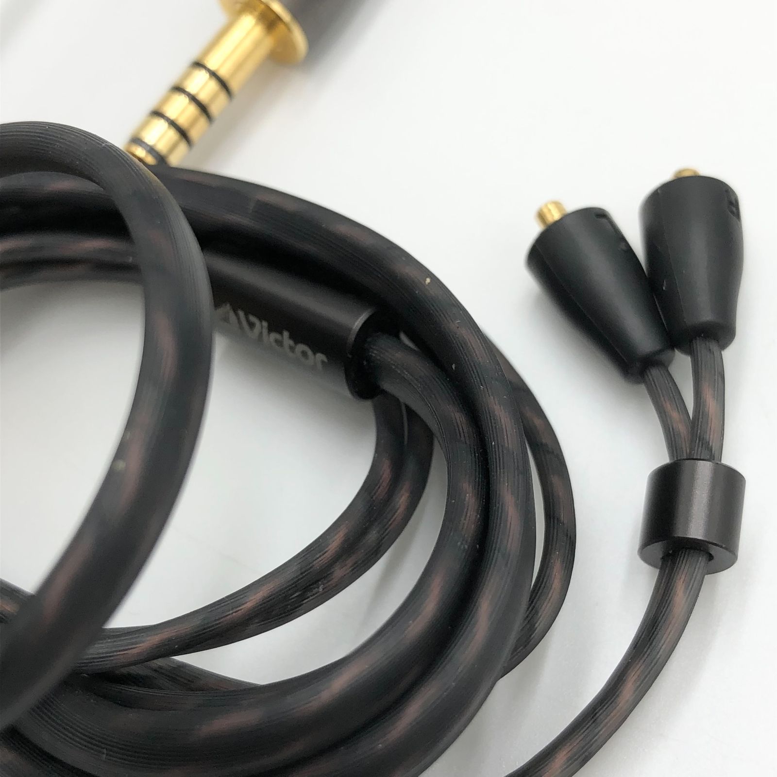 JVCケンウッド Victor JVC HA-FW10000 WOODシリーズ カナル型イヤホン リケーブル ハイレゾ音源対応 ブラック ANARI_COM_TR