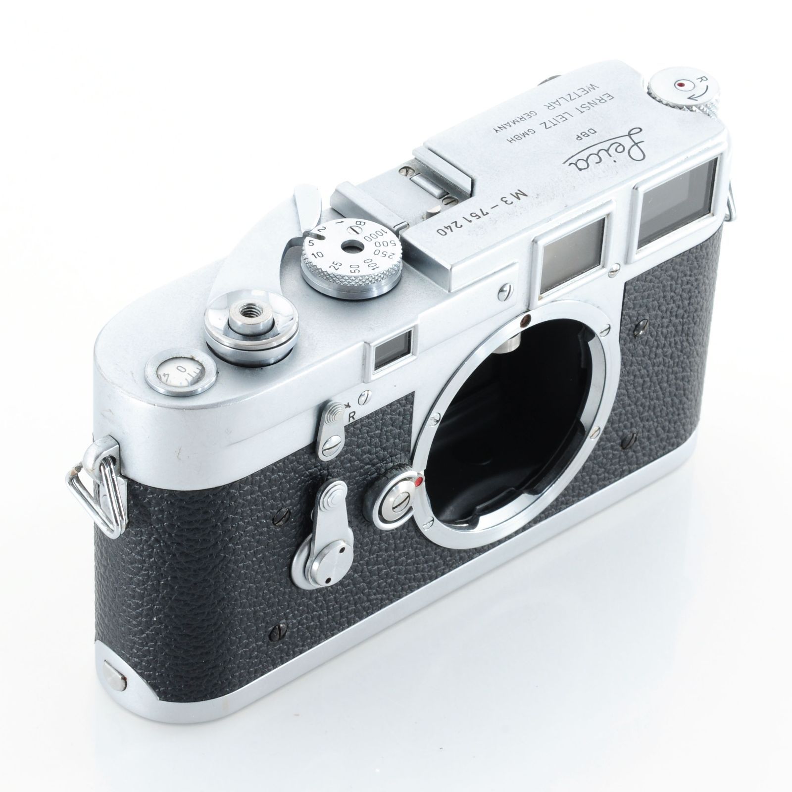 ライカ】美品！Leica M3 ダブルストローク 75万番台 タイマー付き