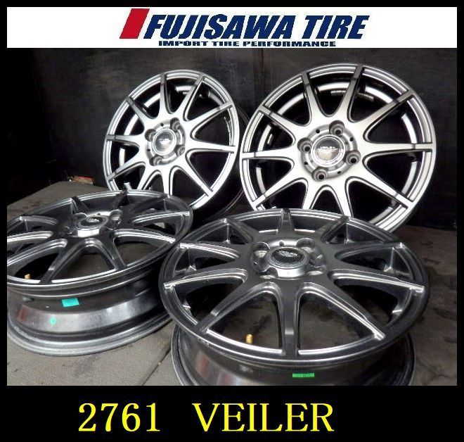 2761 B VEILER 14 x 4 5 J 4穴 PCD 100 45 4本