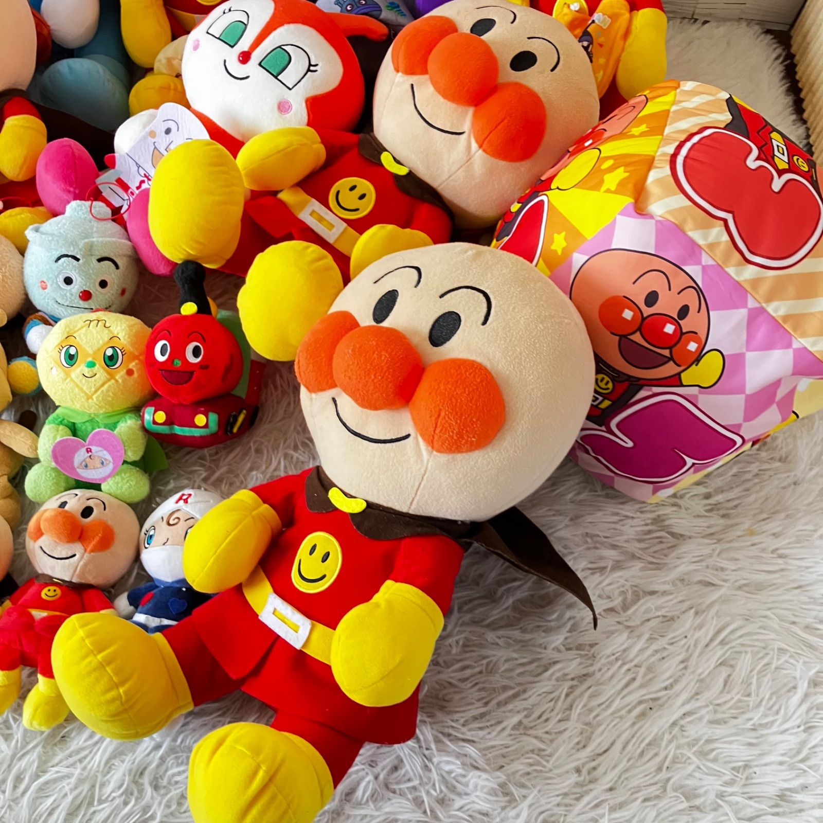 アンパンマン ぬいぐるみ 大量まとめ売り プリちぃビーンズシリーズ