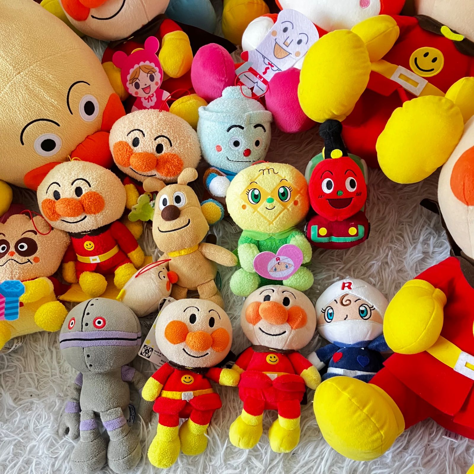 アンパンマン ぬいぐるみ 大量まとめ売り プリちぃビーンズシリーズ