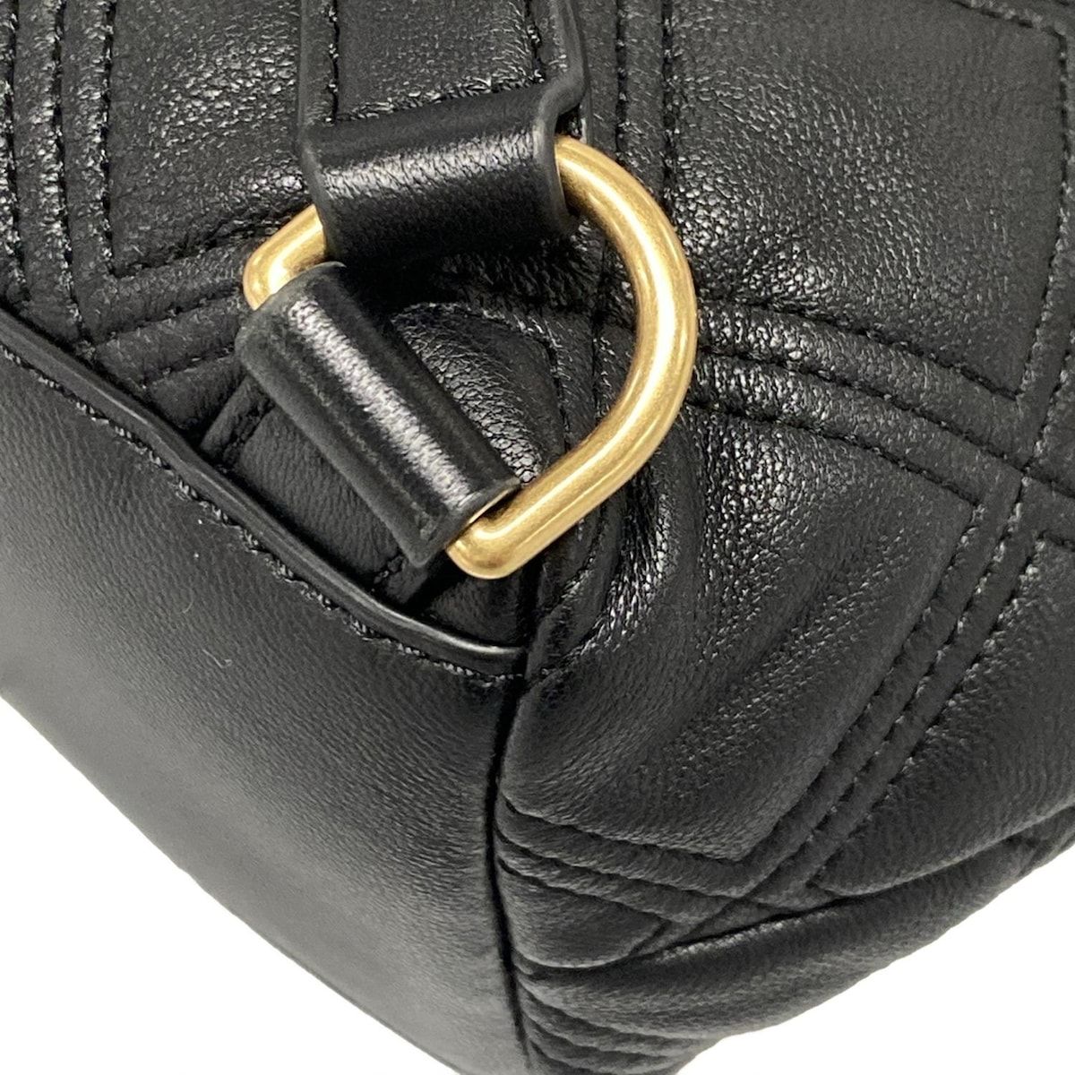  TORY BURCH トリーバーチ リュックサック フレミング 黒 チェーンショルダー レザー リュック バックパック バッグ