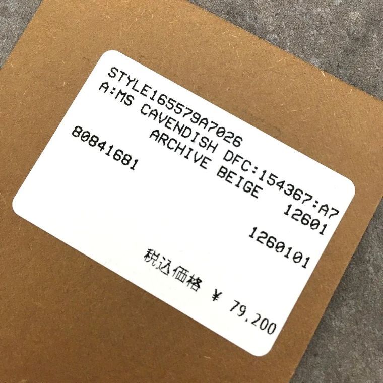 ノバチェック ベージュ