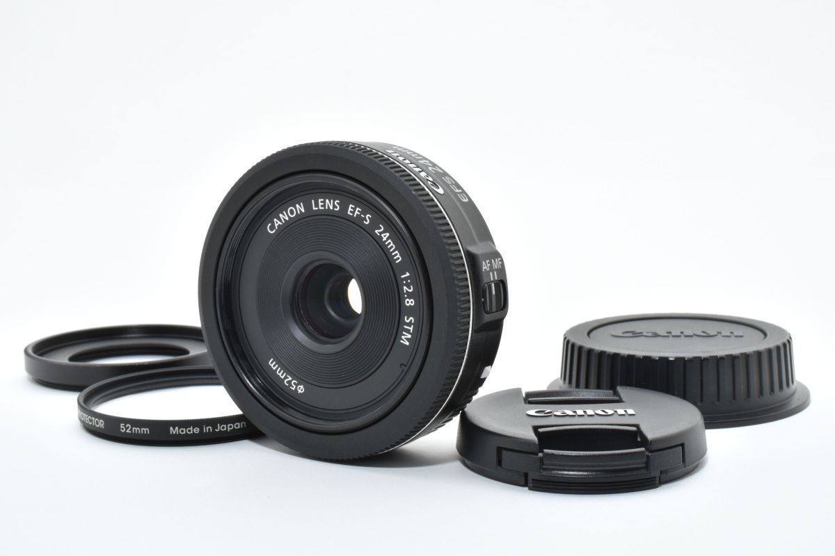級 |Cannon EF-S 24mm F2.8 STM APS-C対応 EF-S2428STM 単焦点広角レンズ|Y028