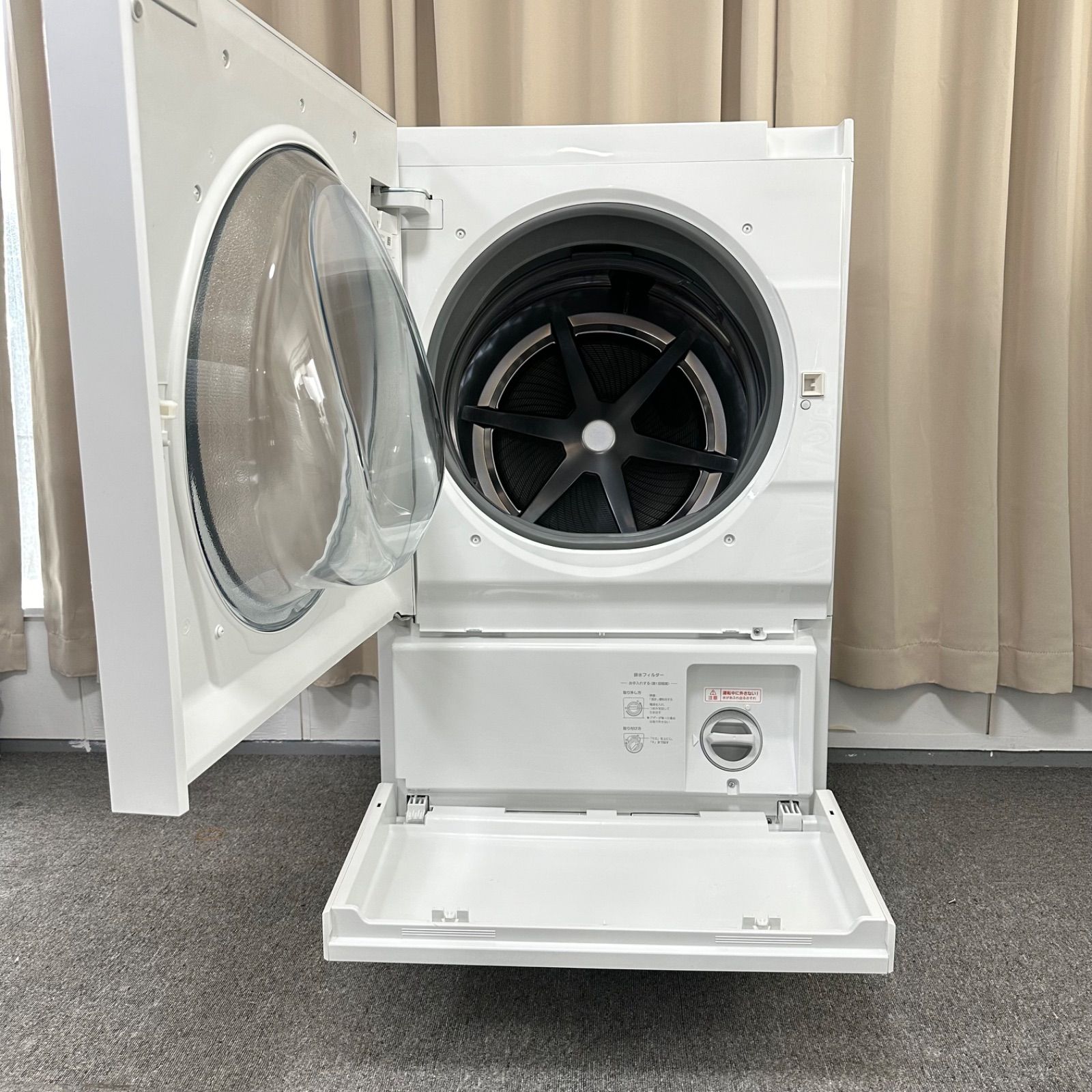 アイリスオーヤマ ドラム式洗濯機HD72J 2021年製 洗濯7kg乾燥なし