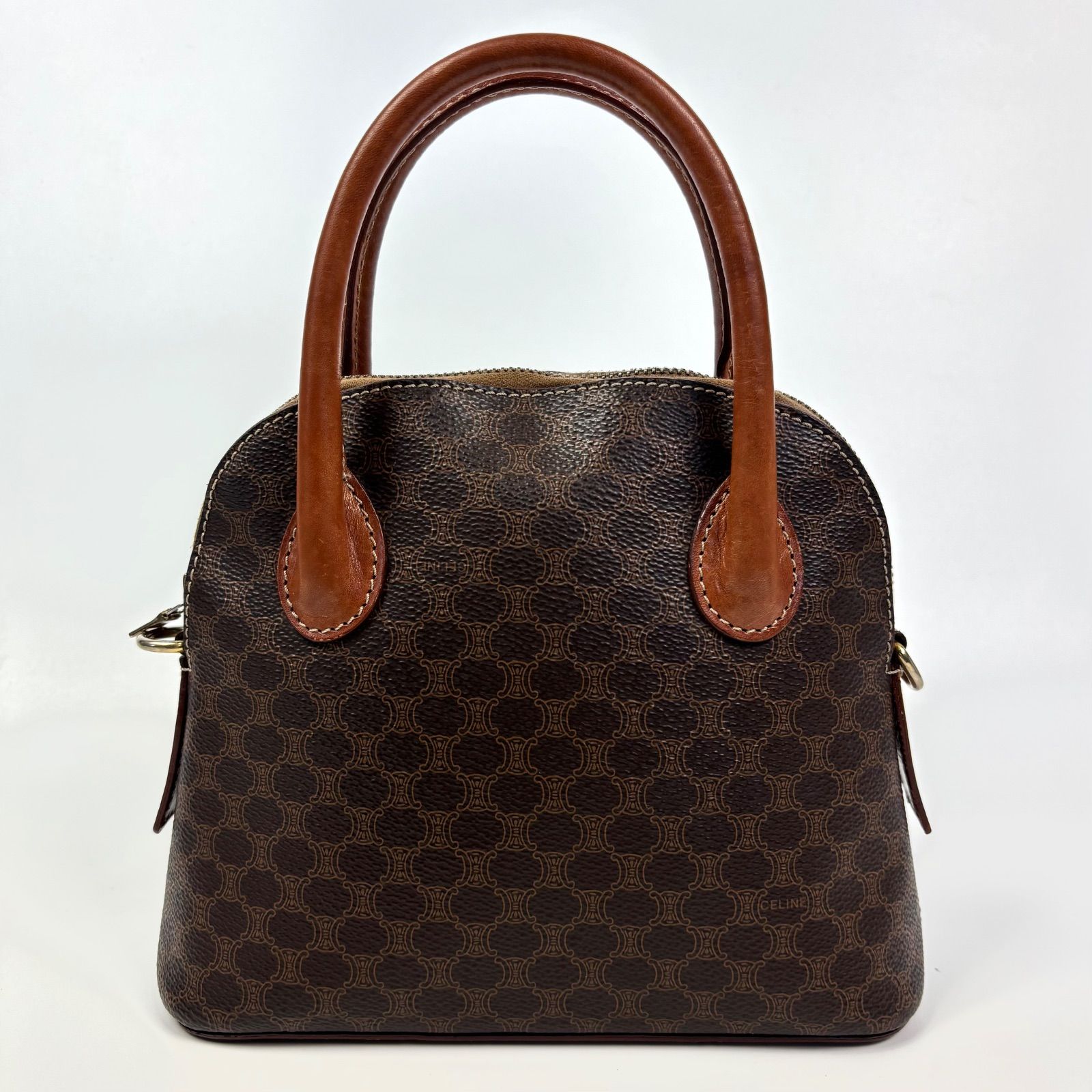 CELINE セリーヌ ミニ ショルダーバッグ ハンドバッグ 2way マカダム