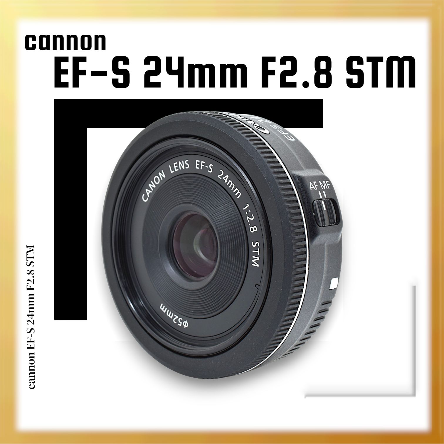 級 ｜Cannon EF-S 24mm F2.8 STM APS-C対応 EF-S2428STM 単焦点広角レンズ｜Y028