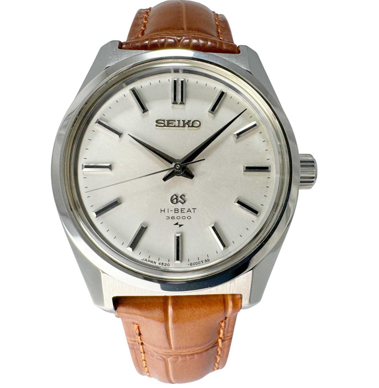 Grand Seiko グランドセイコー 4520 8000 ハイビート アンティーク ヴィンテージ 手巻き メンズ腕時計 外装仕上げ OH済み