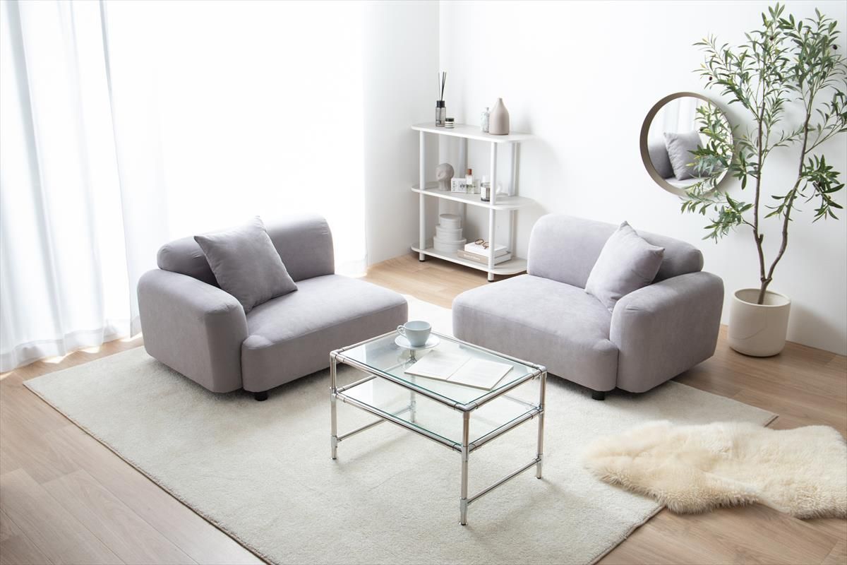  2人掛 広々 ファブリックソファ 幅194cm ソファ 肘付 高さ調節 継ぎ脚付属 1人暮らし 2人暮らし DINKS 夫婦 ベルベットソファ 2人掛け 3人掛けソファ ソファ ソファベッド