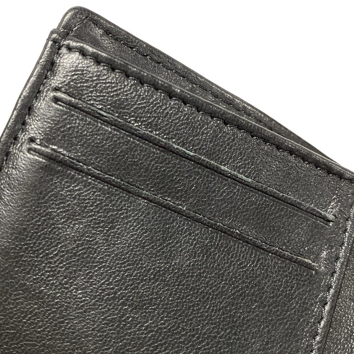  CHANEL シャネル 3つ折り財布 マトラッセ 黒 シルバー金具 L字ファスナー ラムスキン 三つ折り財布 折り財布