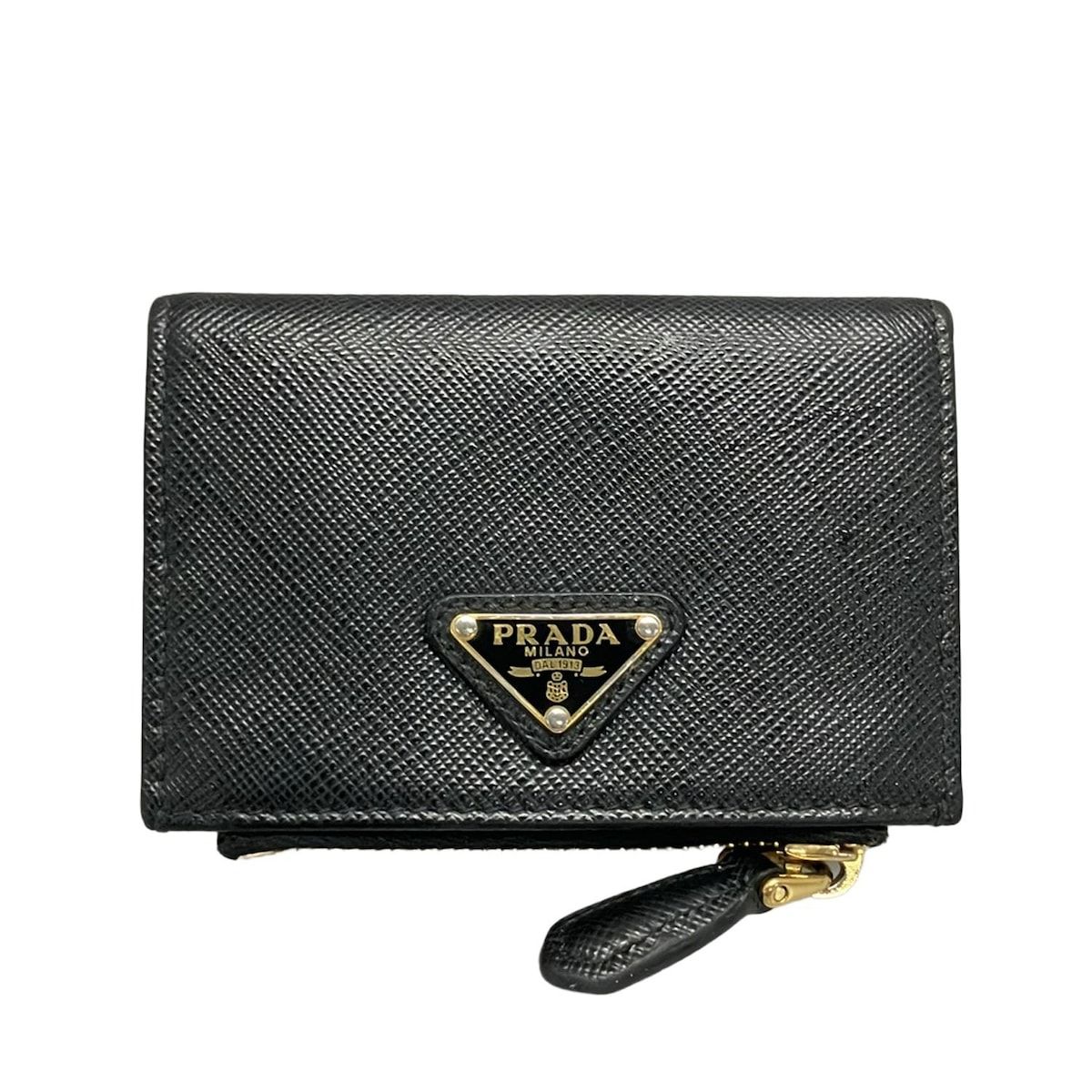 PRADA(プラダ) 名刺入れ - 黒 レザー - メルカリ