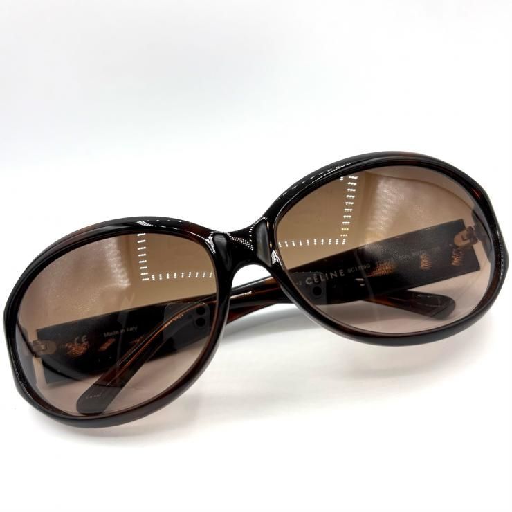 CELINE セリーヌ サングラス べっ甲柄 ブラウン 鑑定済み 正規品