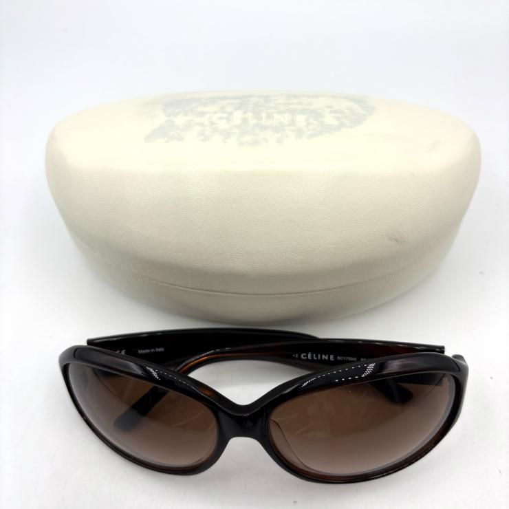CELINE セリーヌ サングラス べっ甲柄 ブラウン 鑑定済み 正規品