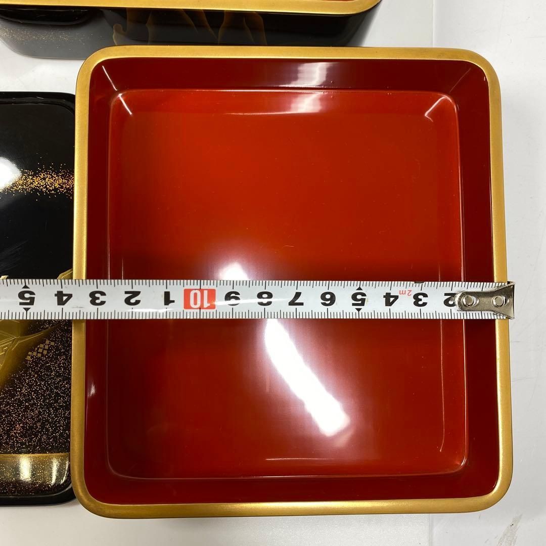 蒔絵師　真山　輪島塗　山水蒔絵　花見弁当　トルサ　本さ7-0211 蒔絵師 真山 輪島塗 山水蒔絵 花見弁当 トルサ 本さ7-0211