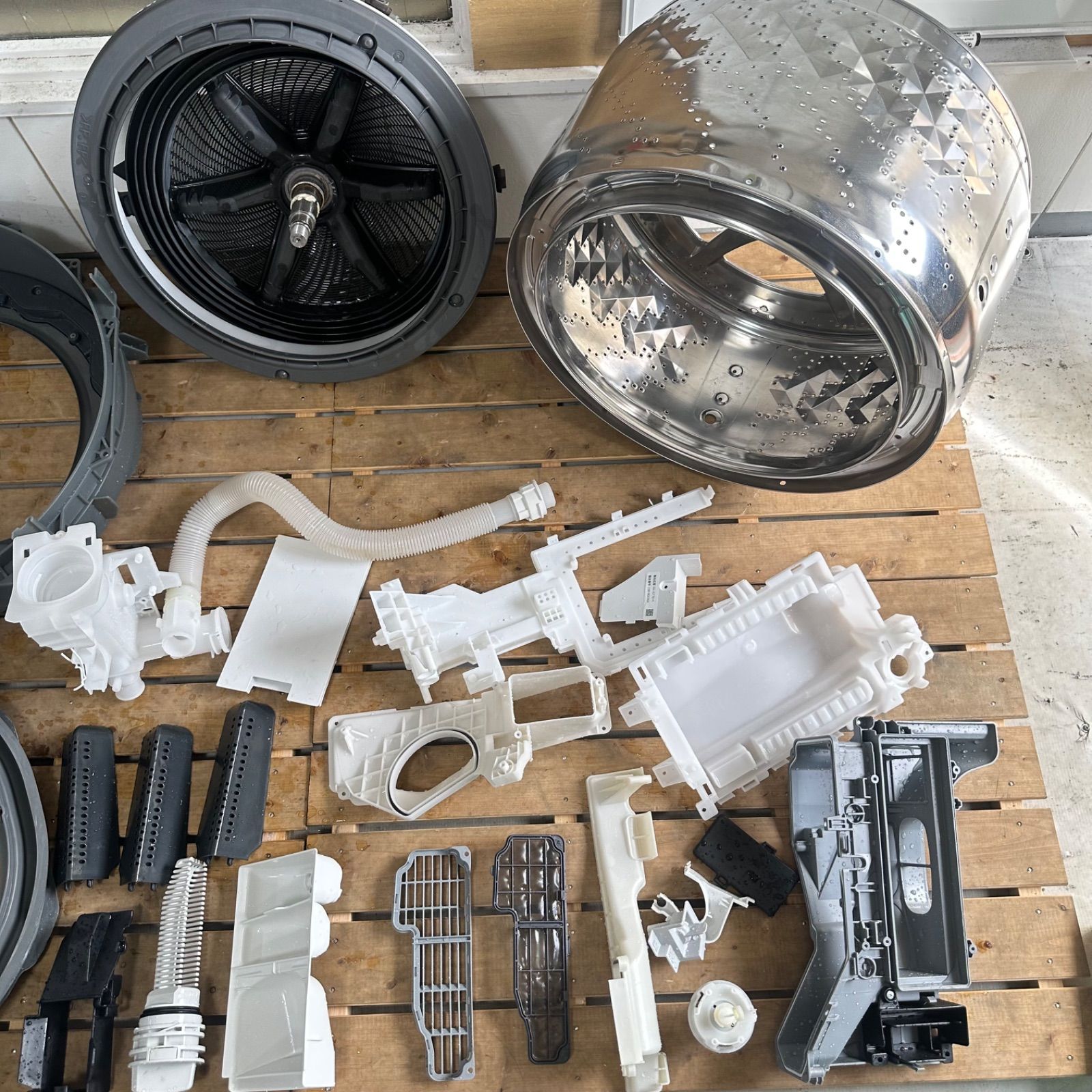 ドラム式洗濯機 分解洗浄