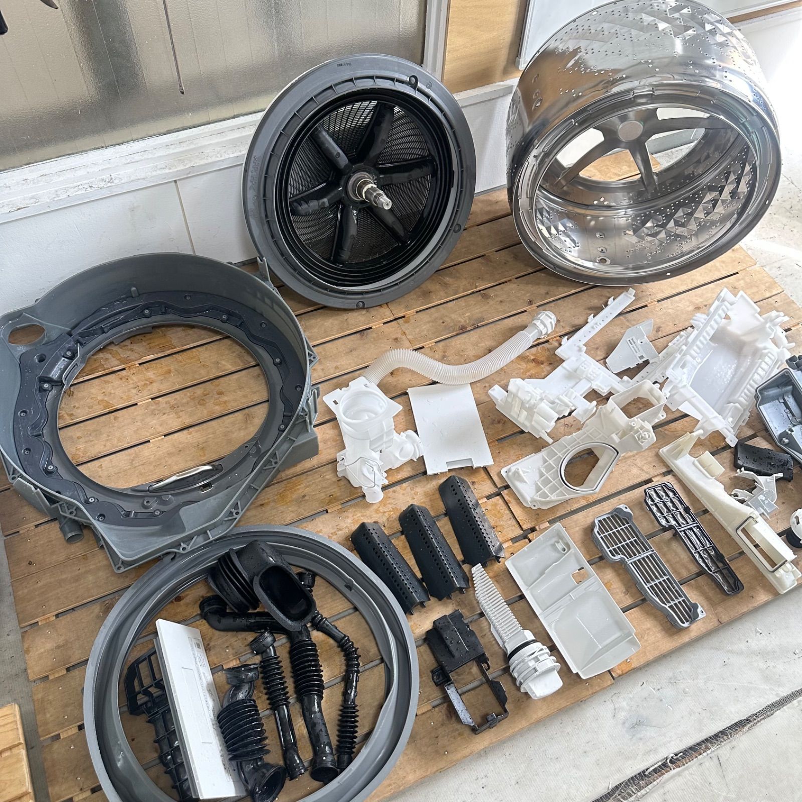 Panasonic NA-LX129AR 2021 ドラム式洗濯機 ヒートポンプ式 分解洗浄