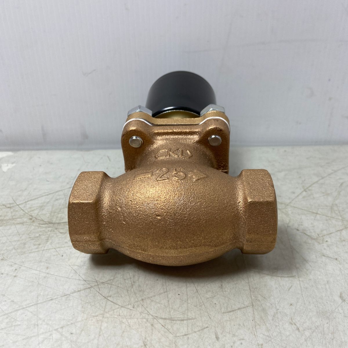 蒸気用パイロットキック式2ポート電磁弁