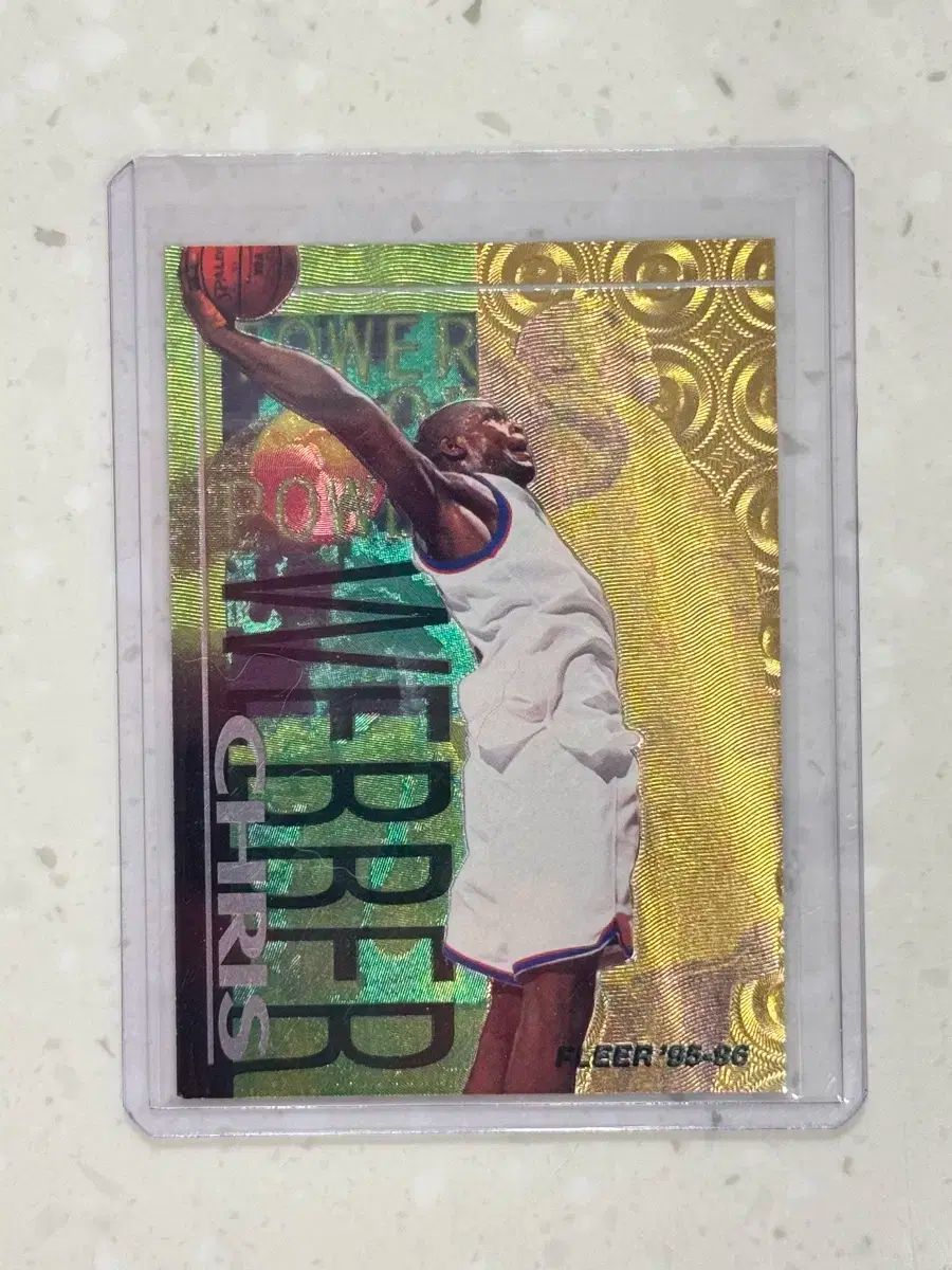 95-96 FLIR クリス・ウェバー パワー・オブ・パワー インサート 2025年