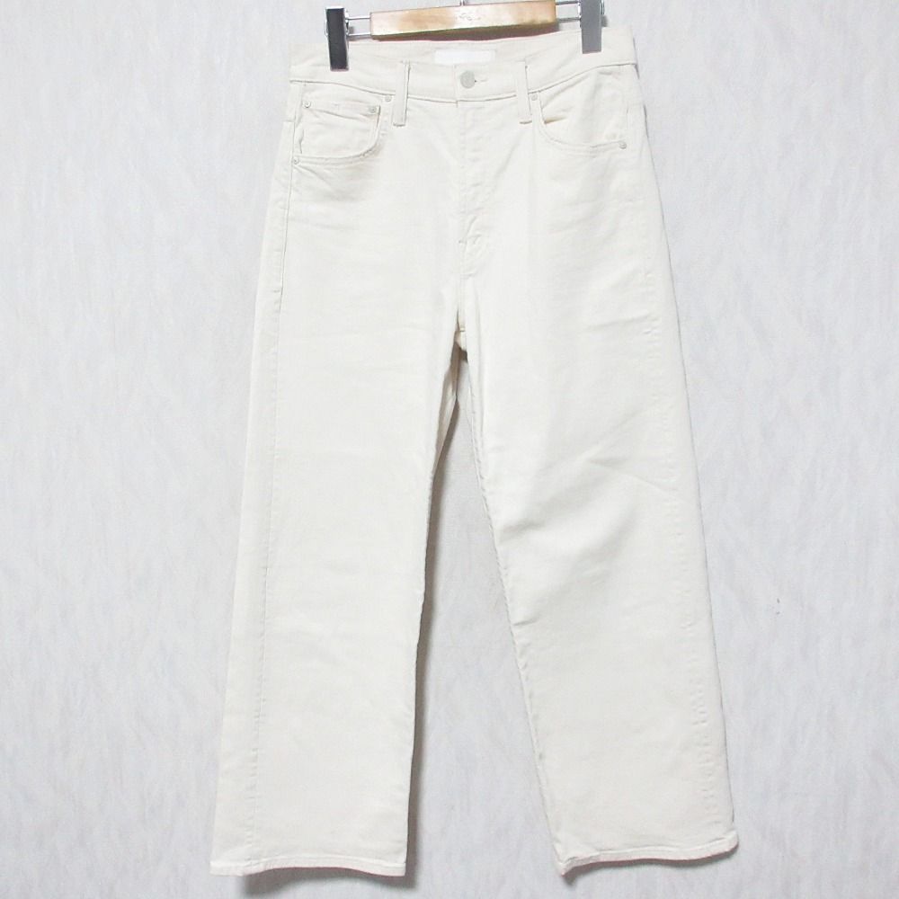 24SS MOTHER マザーデニム THE DODGER ANKLE ストレート アンクル デニムパンツ ジーンズ W25 キナリ レディース 古着