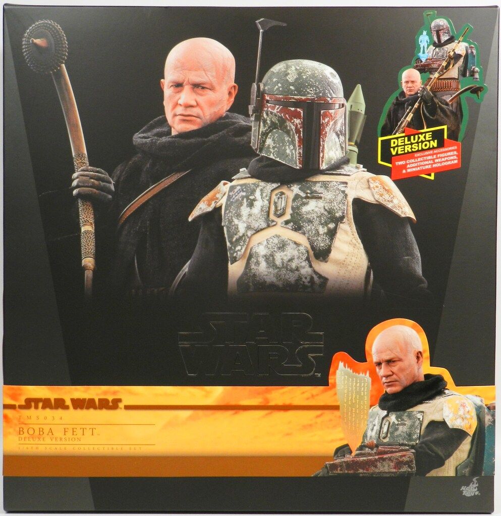 HOTTOYS TELEVISION MASTERPIECE BOBA FETT DELUXE VERSION EXCLUSIVE ACCESSORIES TMS034