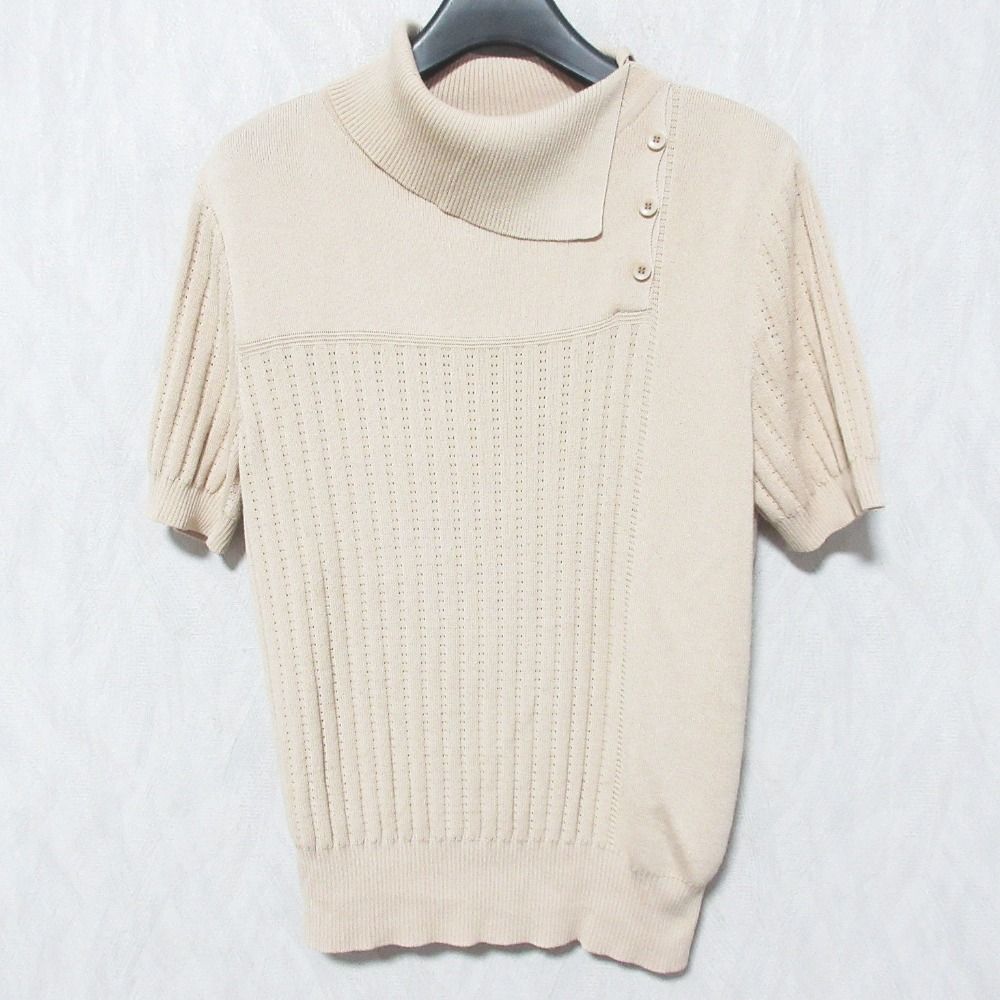 新品☆フォクシー サマーニット 良品 FOXEY フォクシー レイニーステッチ サマーニット 38080 サイズ38