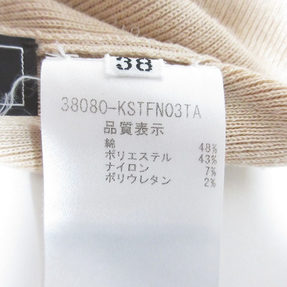良品 FOXEY フォクシー レイニーステッチ サマーニット 38080 サイズ38 ピンクベージュ レディース 古着 中古 USED 良品 FOXEY フォクシー レイニーステッチ サマーニット 38080 サイズ38