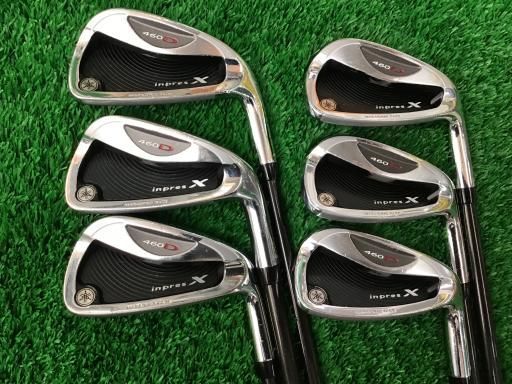 ヤマハ inpres X 460D 6S アイアンセット IR 純正特注シャフト フレックスR メンズ 男性用 右利き 右用 Cランク ゴルフクラブ