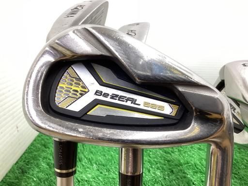 本間ゴルフ Be ZEAL 525 8S アイアンセット IR VIZARD for Be ZEAL アイアン フレックスSR メンズ 男性用 右利き 右用 Cランク ゴルフクラブ