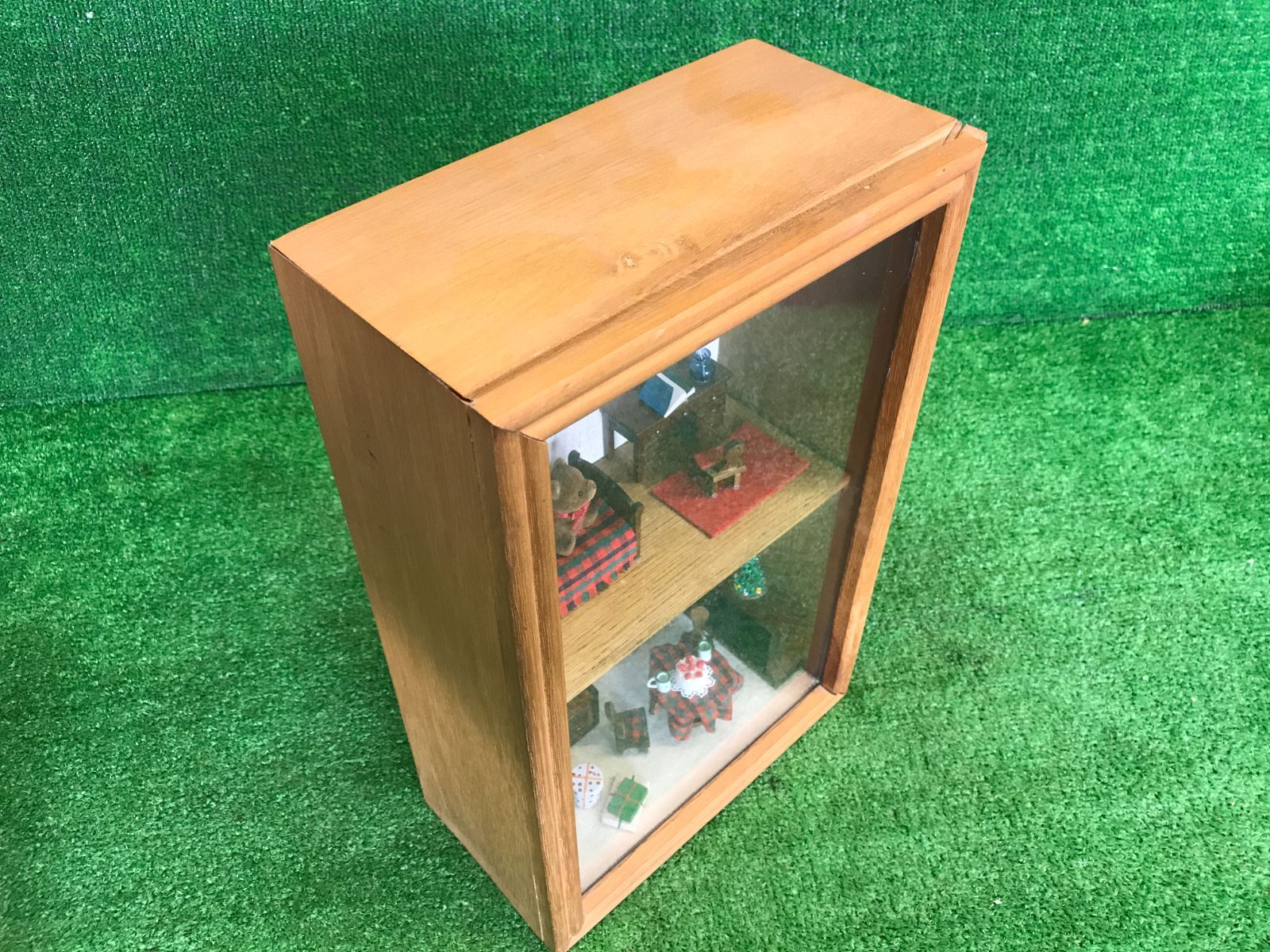 ファミリア　アンティーク　ミニチュア　ドールハウス　時計 ファミリア アンティーク ミニチュア ドールハウス 時計 置時計