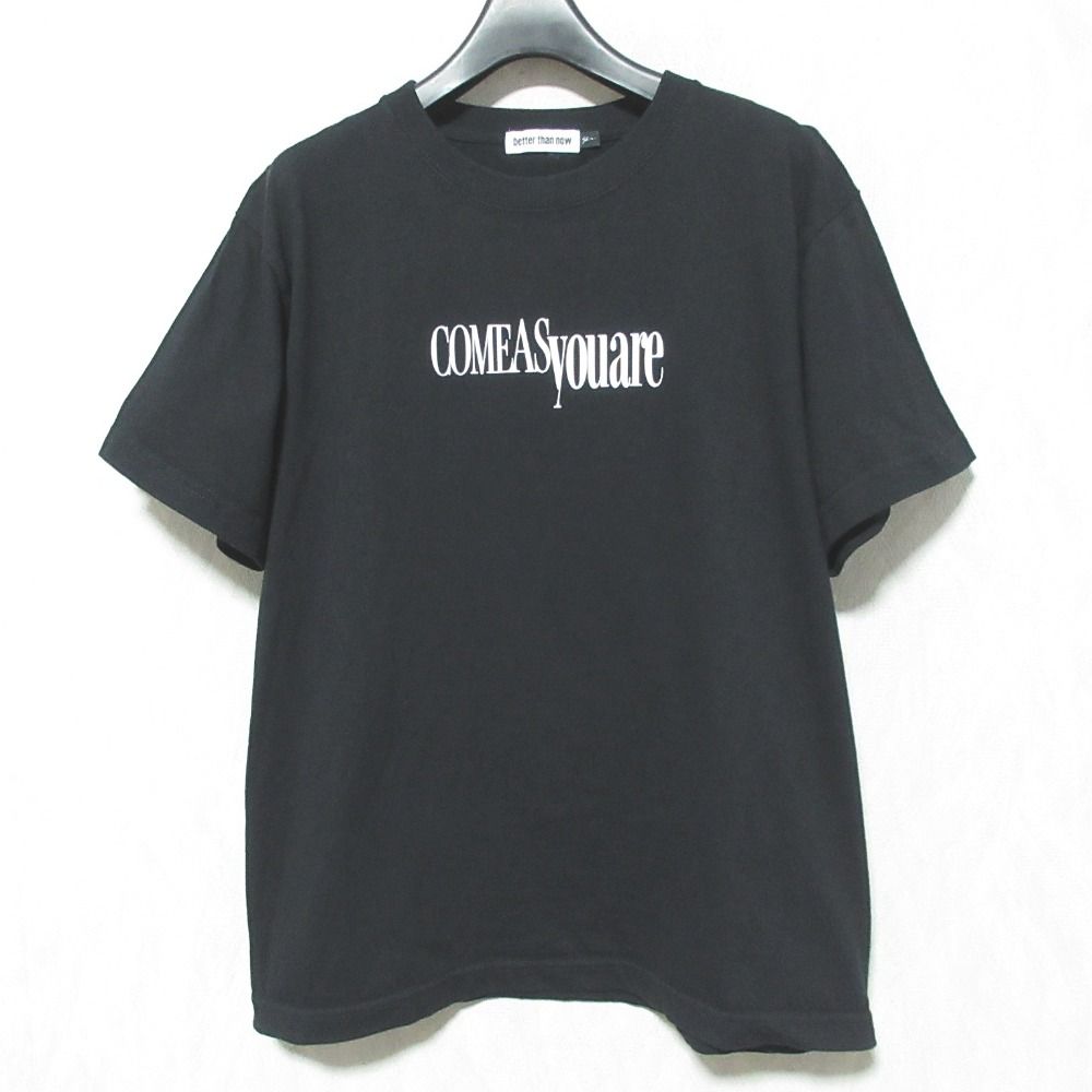 25 AW AP STUDIO エーピー ストゥディオ BTN OFFLINE T-shirt Tシャツ カットソー ブラック レディース 古着