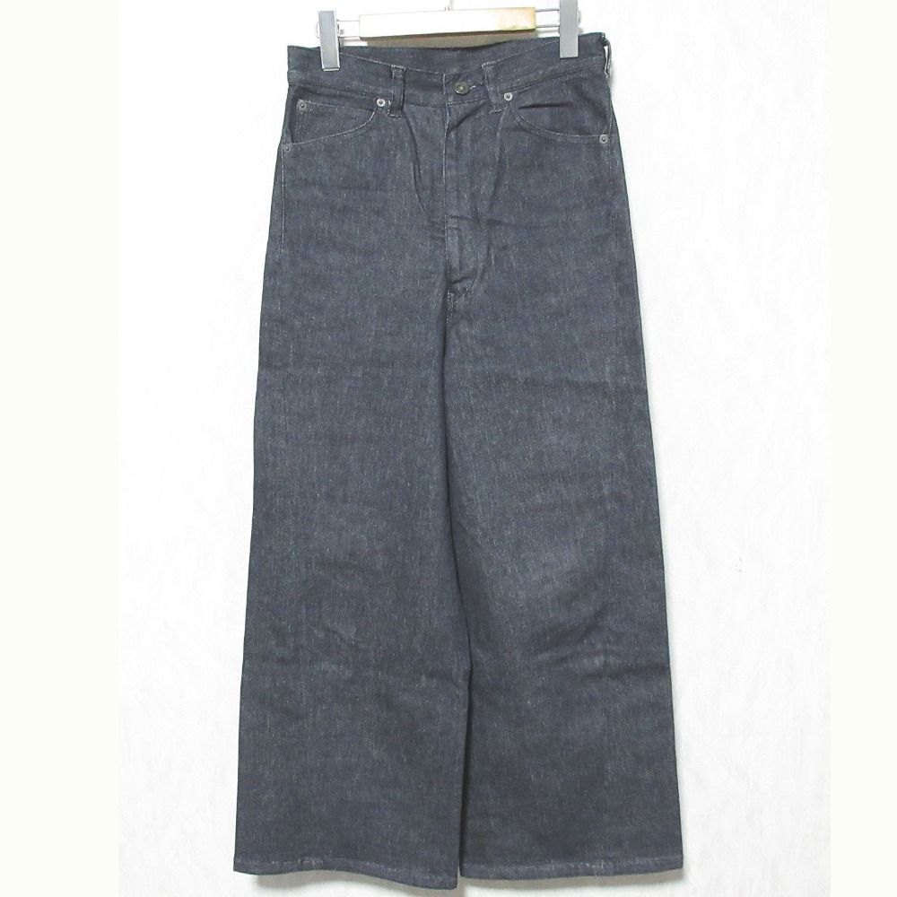 Robes - Confections ローブスコンフェクションズ ワイドデニムパンツ KRC-P03-002 2 インディゴ レディース 古着