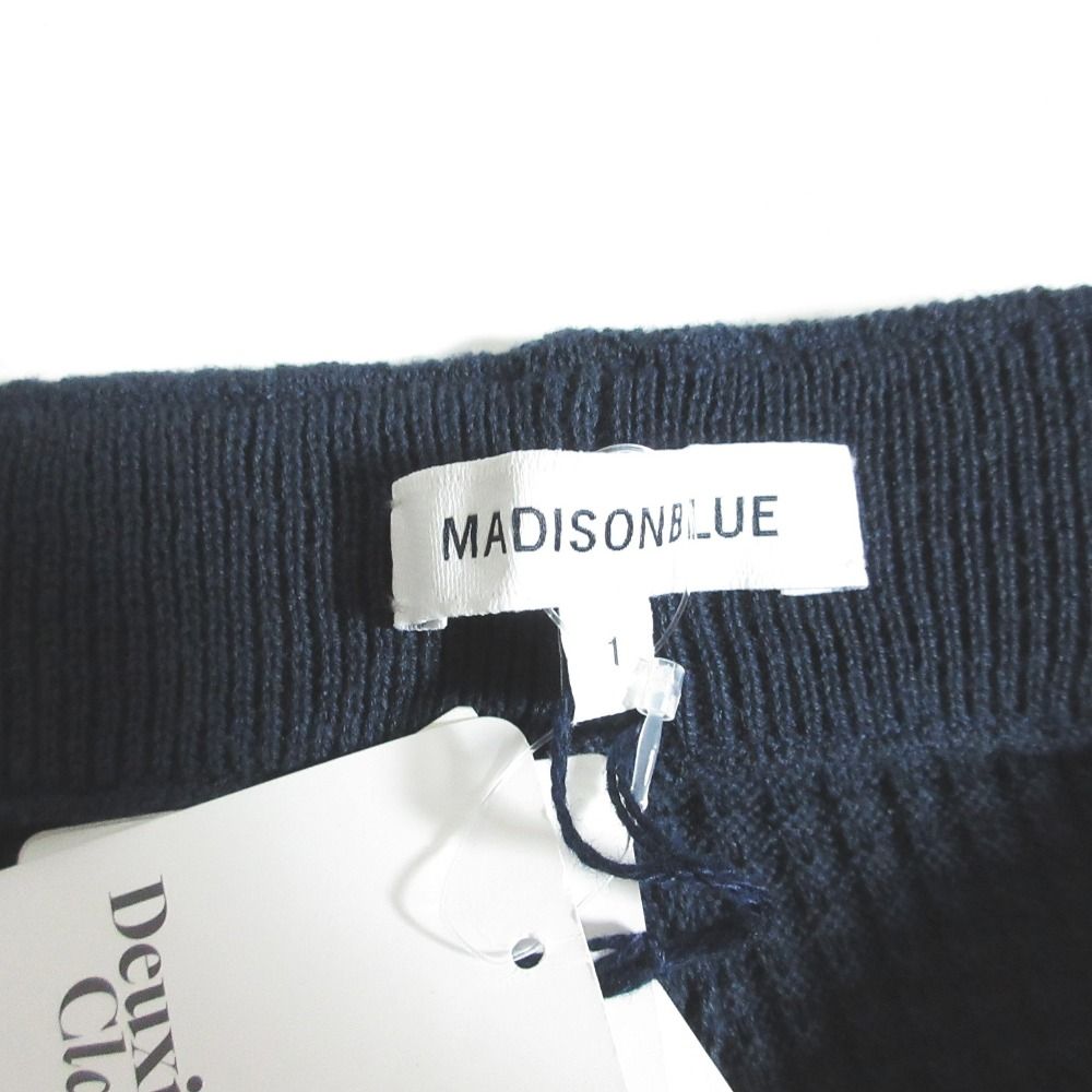 未使用 MADISONBLUE マディソンブルー ワッフル ボトルニット スカート