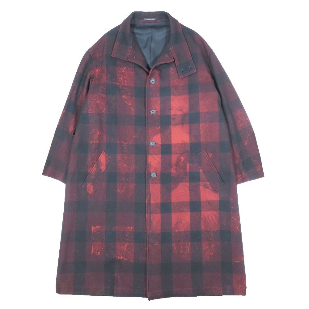 20aw Yohji Yamamoto POUR HOMME 内田すずめ コート yohji yamamoto 20AW 内田すずめ 漢字コート