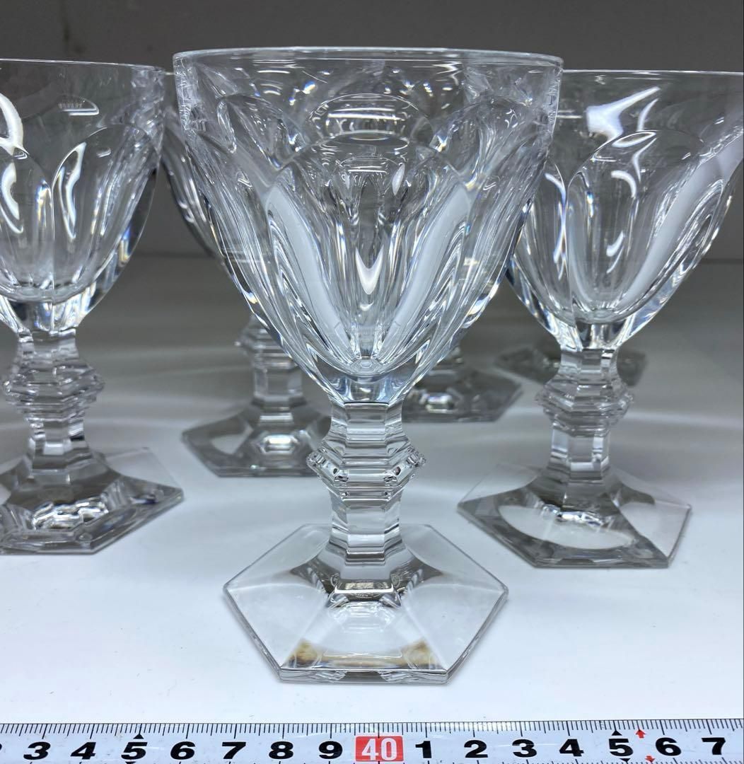 洋3 バカラ アルクールワイングラス6客 高さ13.5 cm 東Y 7-0212⑤