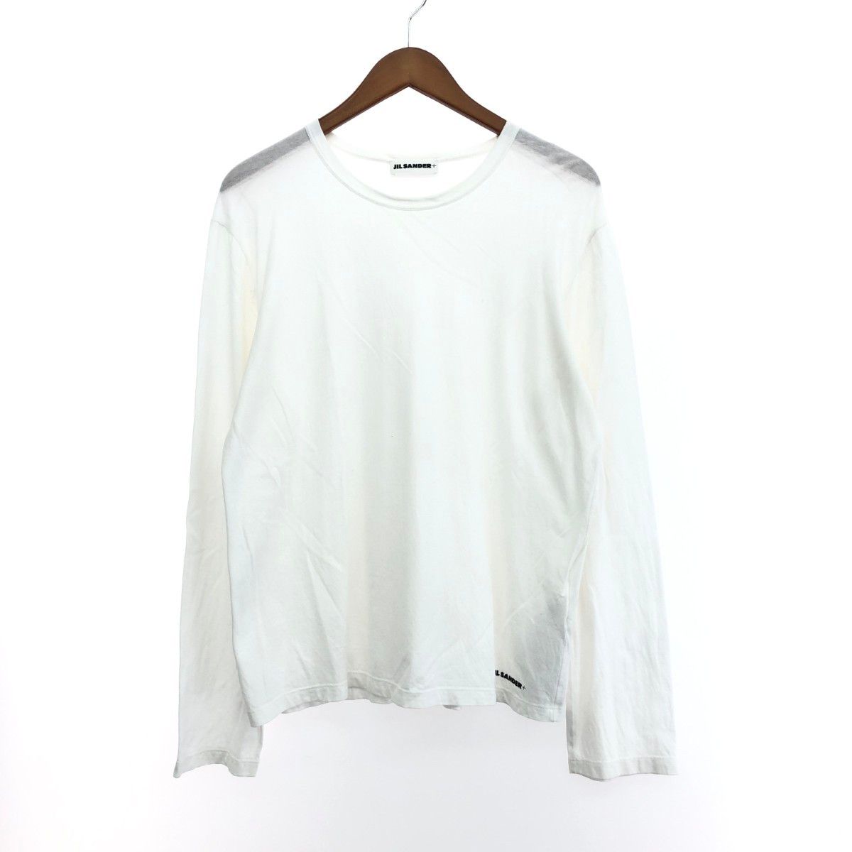 JIL SANDER ジルサンダー 長袖カットソー サイズ:M ロゴプリント 