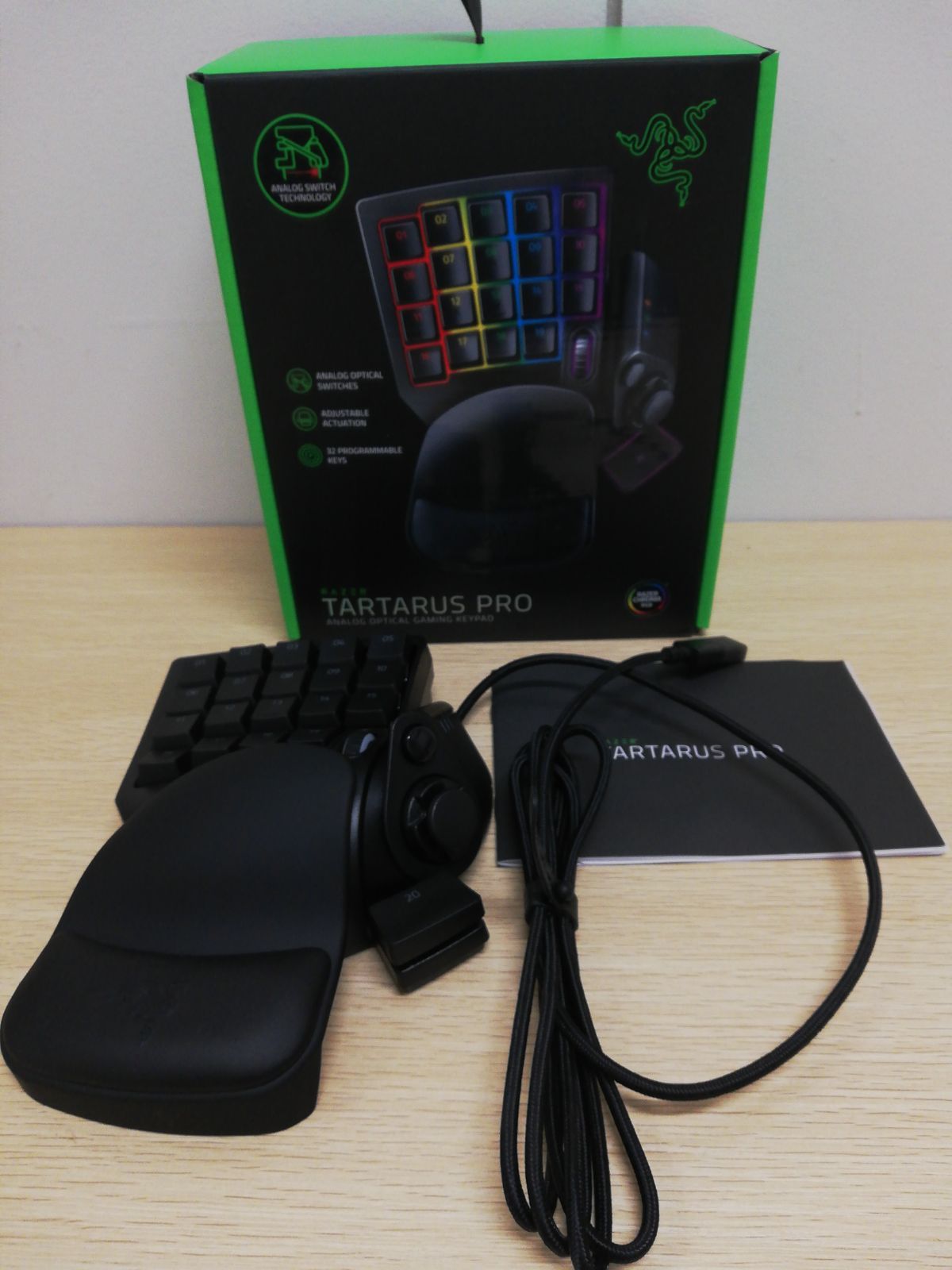 レイザー タルタロス プロ ブラック ゲーミングキーパッド