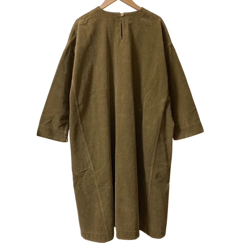 45 R フォーティファイブアール オーバーサイズ コーデュロイワンピース 5105032 サイズ0 ブラウン レディース 古着