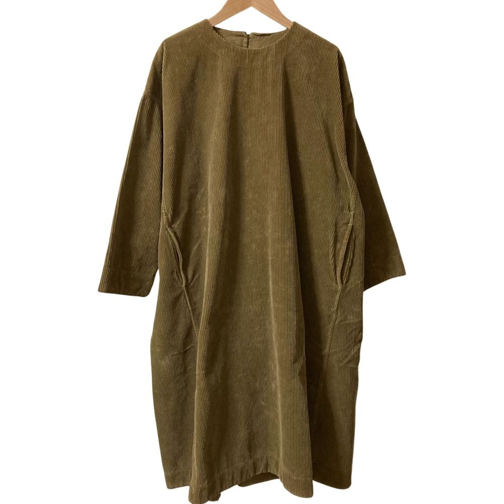 45R フォーティファイブアール オーバーサイズ コーデュロイワンピース 5105032 サイズ0 ブラウン レディース 古着
