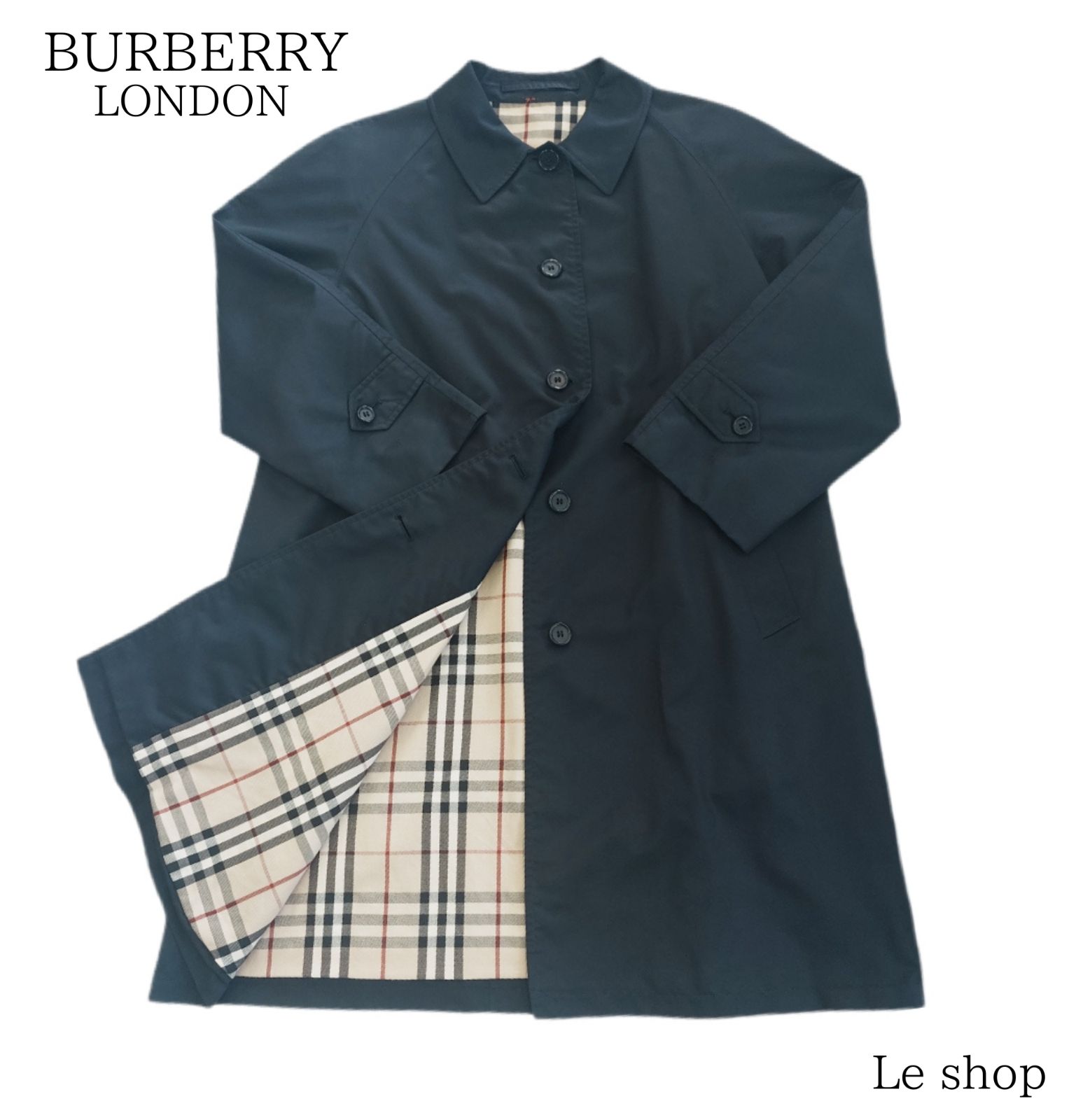 BURBERRY LONDON バーバリーロンドン ステンカラーコート ノバチェック