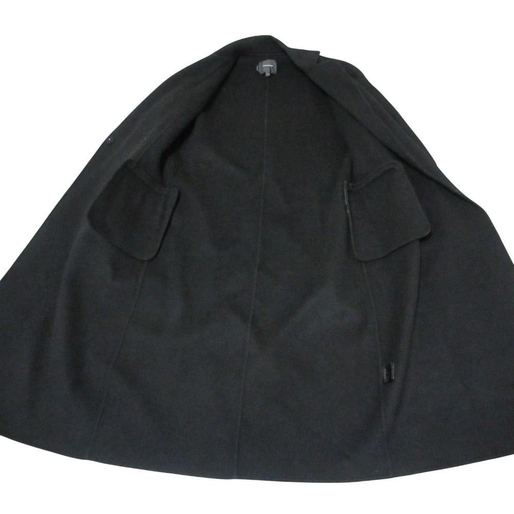 美品 Theory セオリー NEW DIVIDE LUXE BELT COAT カシミヤブレンド