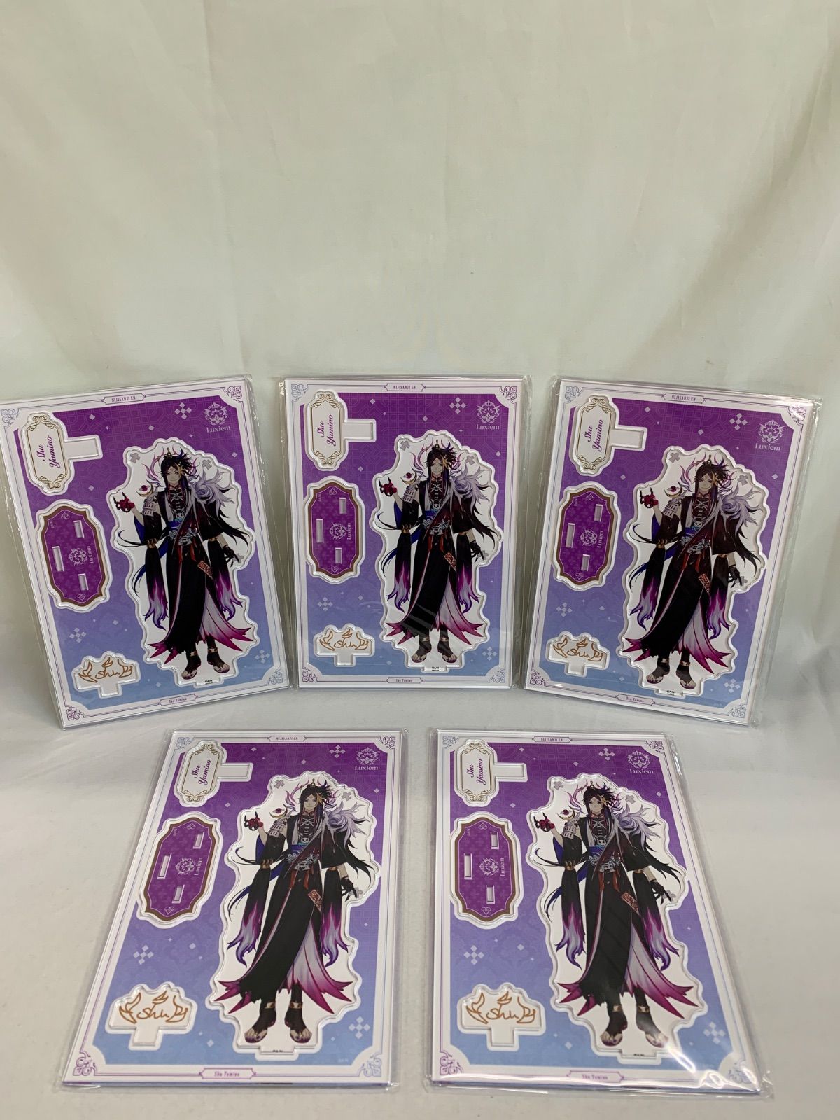 ☆【にじさんじ】闇ノシュウ アクリルスタンド5点セット - メルカリ