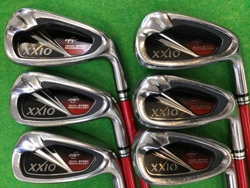 ダンロップ XXIO 2014 6S レッド アイアンセット IR XXIO MP800 アイアン レッド フレックスR メンズ 男性用 右利き 右用 Cランク ゴルフクラブ