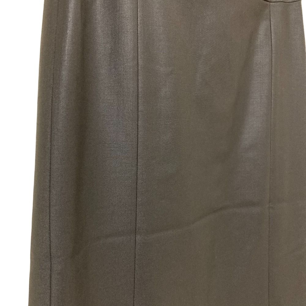 24SS Theory luxe セオリーリュクス EXECUTIVE VEVILA L2 スカート サイズ34 ブラック レディース 古着