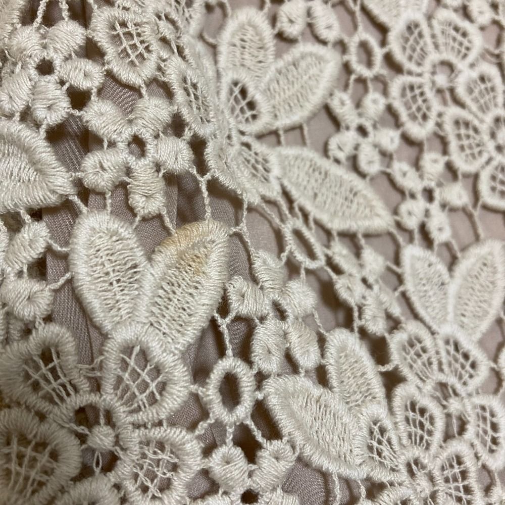 未使用　レッドヴァレンティノ　ワンピース　レース チュール レース ドレス　38 RED VALENTINO♡ワンピース ドレスブラックチュールレース黒