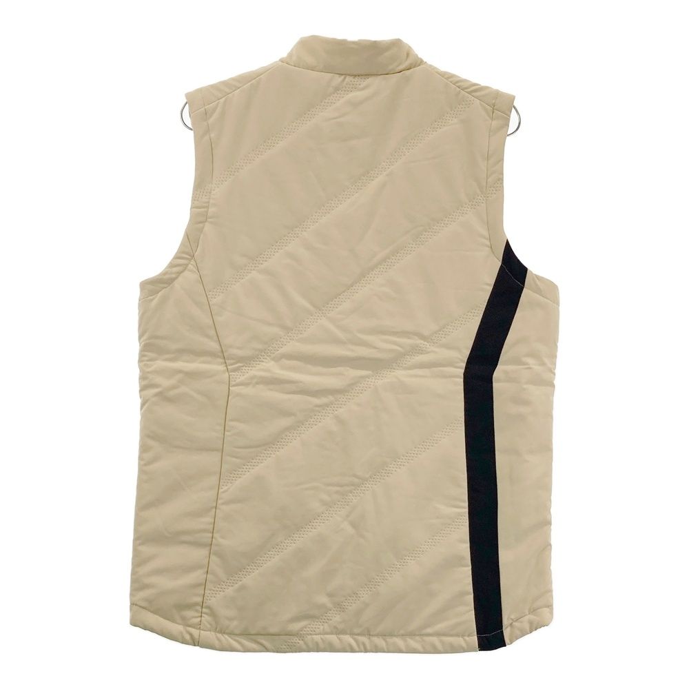 サイズ L GOLF デサントゴルフ 中綿ベスト ベージュ系 ゴルフウェア メンズ ストスト