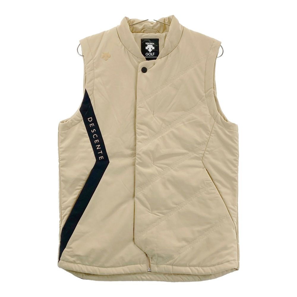 サイズ L DESCENTE GOLF デサントゴルフ 中綿ベスト ベージュ系 240101461889 ゴルフウェア メンズ ストスト