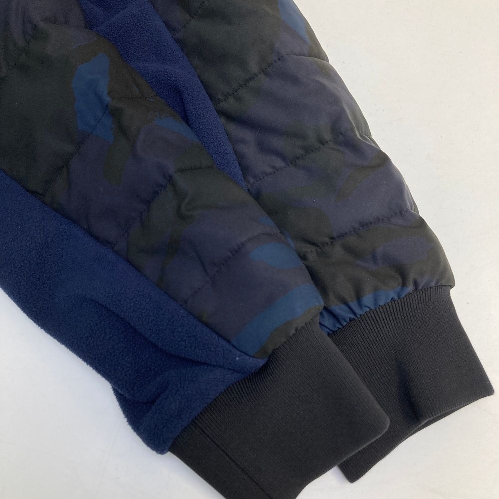 MARK&LONA マークアンドロナ 切替 ダウンジャケット ネイビー系 50 MARK&LONA マークアンドロナ 切替 ダウンジャケット ネイビー系 50