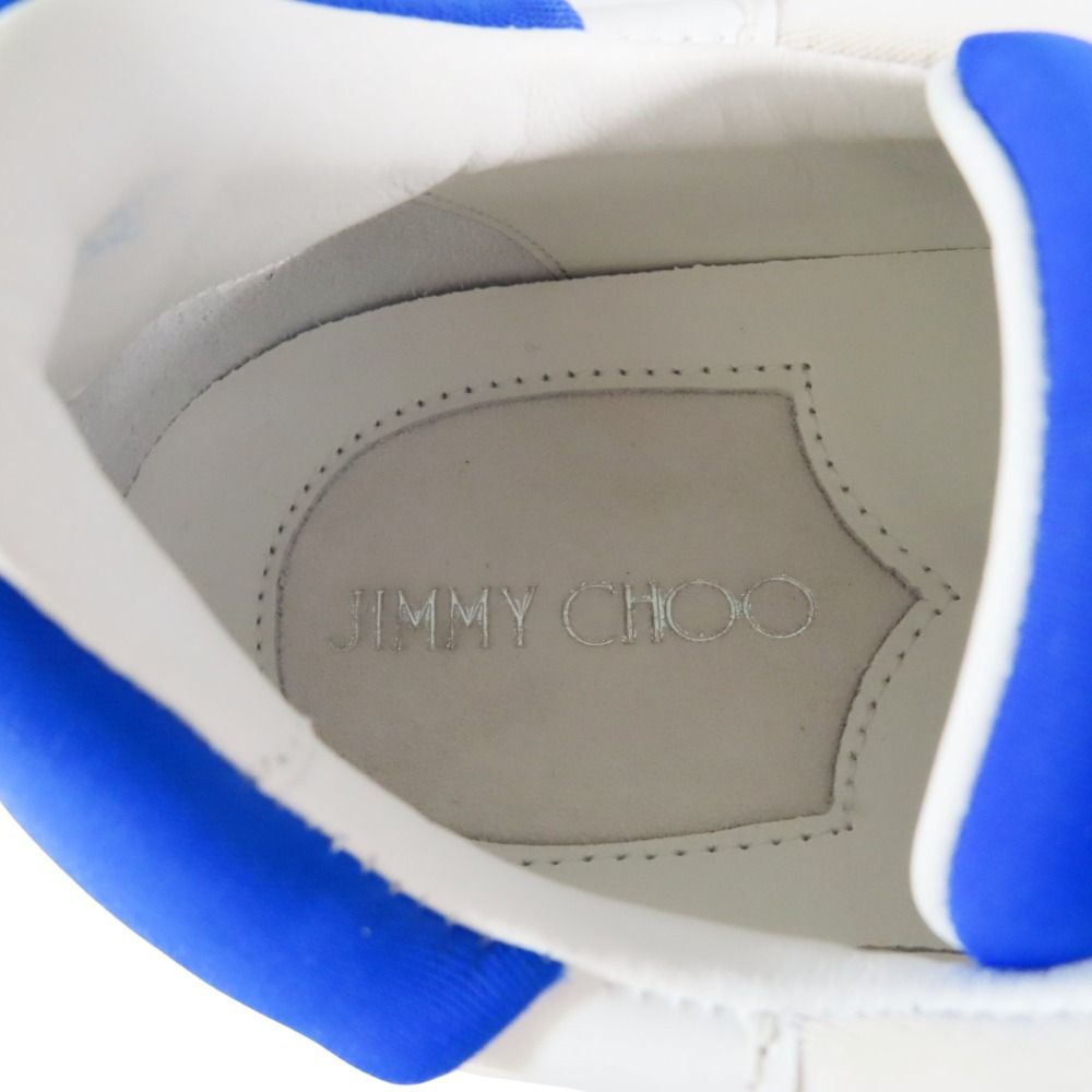 未使用 JIMMY CHOO ジミーチュウ RAINE レイン スニーカー ナイロン  