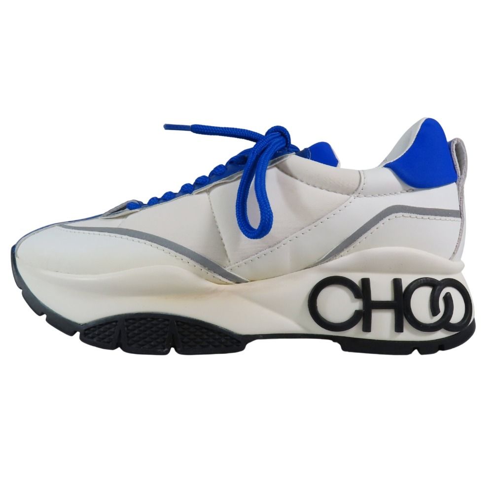 未使用 JIMMY CHOO ジミーチュウ RAINE レイン スニーカー ナイロン  