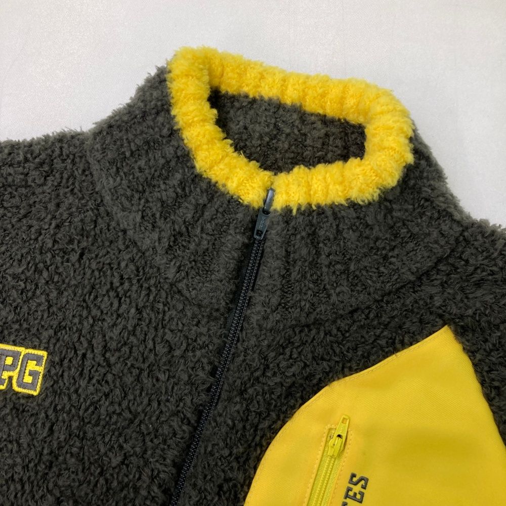 サイズ：1 PEARLY GATES パーリーゲイツ ボア ニット ジップジャケット カーキ系 [240101554502] ゴルフウェア レディース ストスト